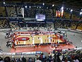 SEF's court before an Olympiacos' game