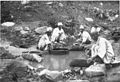 Placer gold mining, Korea, ca. 1900