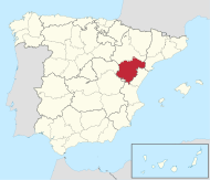 Provincia de Teruel: situs