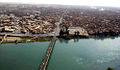 panorama de Mosul, so el fiume Tigri