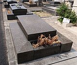 Tombe de Raymond Cosson dans le cimetière Carnot.