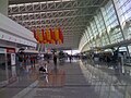 Airport departure hall