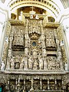 Retablo mayor de la Basílica del Pilar, de Damián Forment (1512-1518).