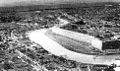 Aerial shot of Nanking city wall 1930.