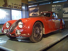 1938 Alfa Romeo 2900B Carrozzeria Touring Le Mans.