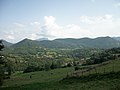 Vue sur les villages de Créchets, Antichan, Ilheu, Samuran et Gembrie.