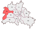 Deutsch: Wahlkreis 79 der Wahl zum 17. deutschen Bundestag 2009: Berlin - Spandau - Charlottenburg Nord