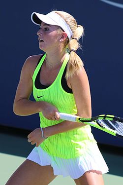 Catherine Bellisová na US Open 2016