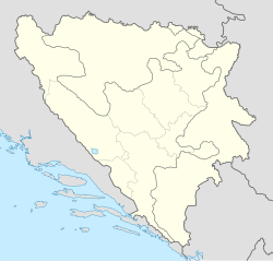 Šiljkovača ubicada en Bosnia y Herzegovina
