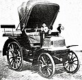 Daimler Wagonette 4 HP (reale Motorleistung bis 6 HP) um 1900