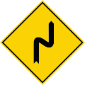 Double curve, right and left