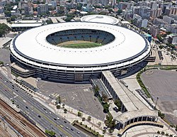 A döntő helyszíne, a Maracanã Stadion