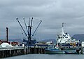 Local salmon seiner, False Pass, AK.