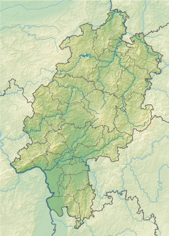Langenstüttig und Basaltblockmeer am Buchschirmküppel bei Batten (Hessen)