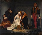 A execução de Lady Jane Grey (1833, National Gallery, London)