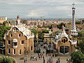 Verdensarvsparken Parc Güell i Barcelona.