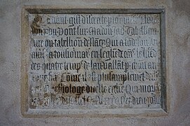 Pont-à-Mousson inscription en l'église Saint-Martin 2.jpg