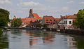 Río Isar en Landshut.