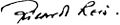 Ricardo Reis signature.