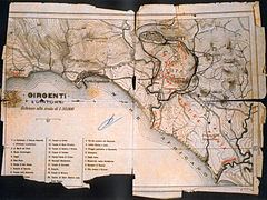 Mapa de Julius Schubring