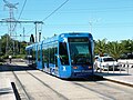 La première ligne de tramway.