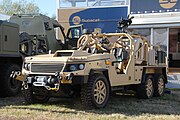 Supacat's LRV 600 concept as shown at DVD 2016