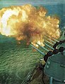 USS Galveston fire support off Vietnam, 1965
