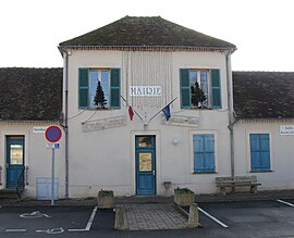 The town hall in Barbey