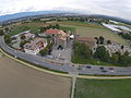 Le hameau en 2015, vue aérienne