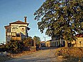 Antigua estación de Miranda do Douro y Duas Igrejas, hoy sin servicio y en estado de abandono.