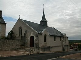 De kerk van Coulanges