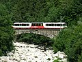 Light rail near Raumünzach