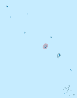 Map of the atoll