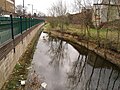 remnant of Counter's Creek at West Brompton station, Fulham