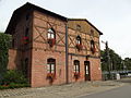 Estação ferroviária em Metelen, Alemanha