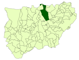 Santisteban del Puerto – Mappa