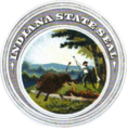 Seal of Indiana (1899–1950)