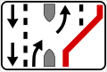 Segnale di rientro in carreggiata