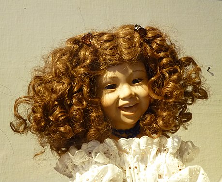 An attractive doll at the Spittal museum.