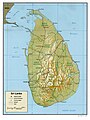 Geografie Srí Lanky