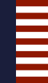 United States USAAC 1919 to 1942 rudder stripes