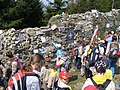 Each year on Saint George's Day, Czech Scouts make a pilgrimage to Ivančena