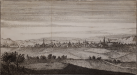 Panorámica de Alcalá de Henares (1787).