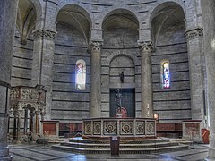 Baptistery interior