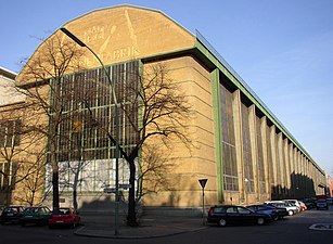 The AEG Turbine factory in Berlin by Peter Behrens (1909)