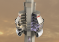 Modell vom Turmkorb des CN-Towers