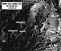 Aerial view showing missile launch site 1 on Cuba Oct 1962