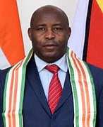Évariste Ndayishimiye Burundis president (2020–)
