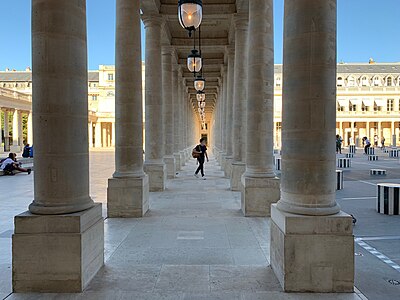 Gallery of the Court of Honor, formerly part of Gallery d'Orleans