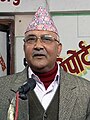 Khadga Prasad Oli, Primer Ministro de Nepal.